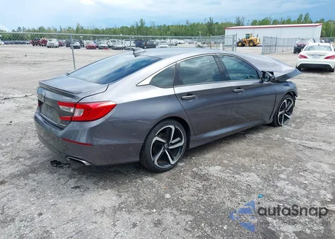 2020 Honda Accord Sport from USA, damaged, VIN 1HGCV1F35LA137098